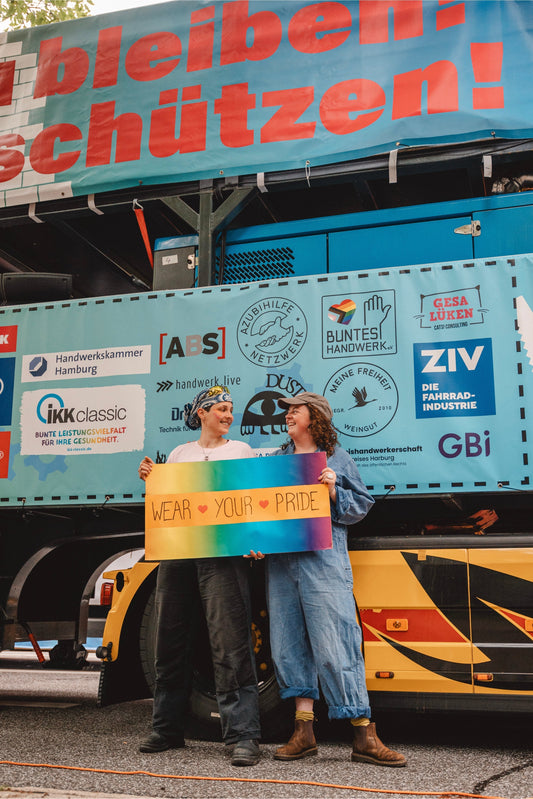 Gemeinsam laut, bunt und stark – CSD Hamburg 2025 mit Buntes Handwerk